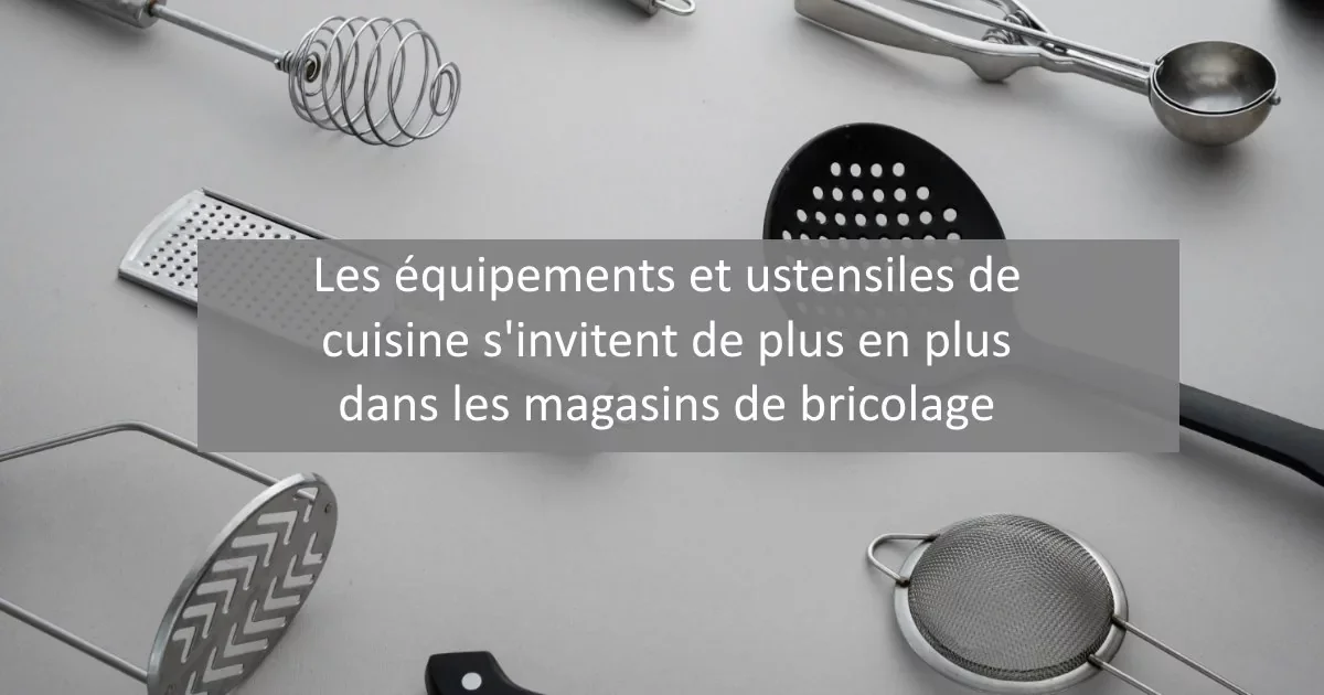 équipements cuisine magasin de bricolage